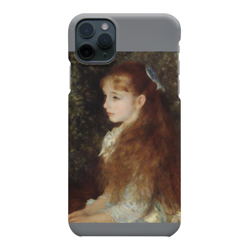 SONOTENI-ARTの016-003　ルノワール　『イレーヌ・カーン・ダンヴェール嬢』　スマホケース　表側面印刷　iPhone 11/11ProMax専用デザイン　SC3 iPhone Smartphone Case