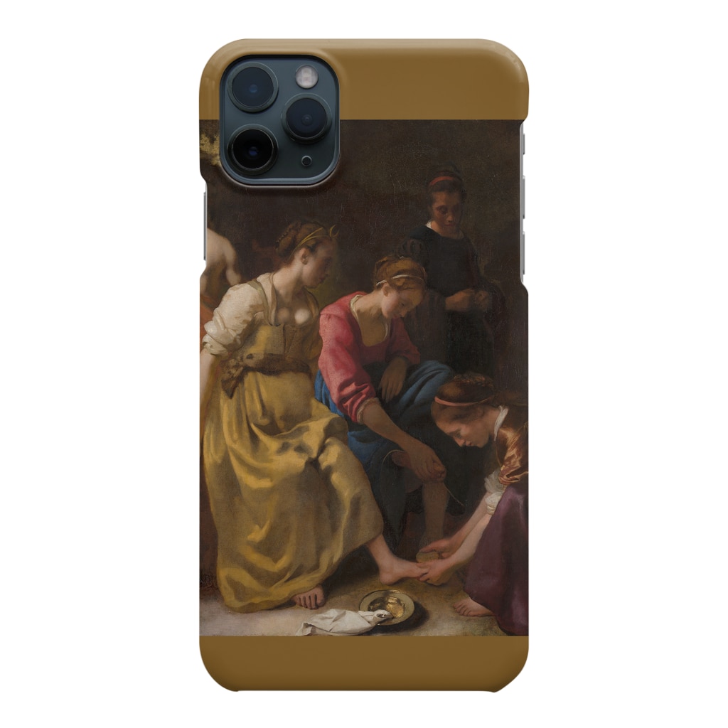 SONOTENI-ARTの008-002　フェルメール　『ディアナとニンフたち』　スマホケース　表側面印刷　iPhone 11/11ProMax専用デザイン　SC3 Smartphone Case