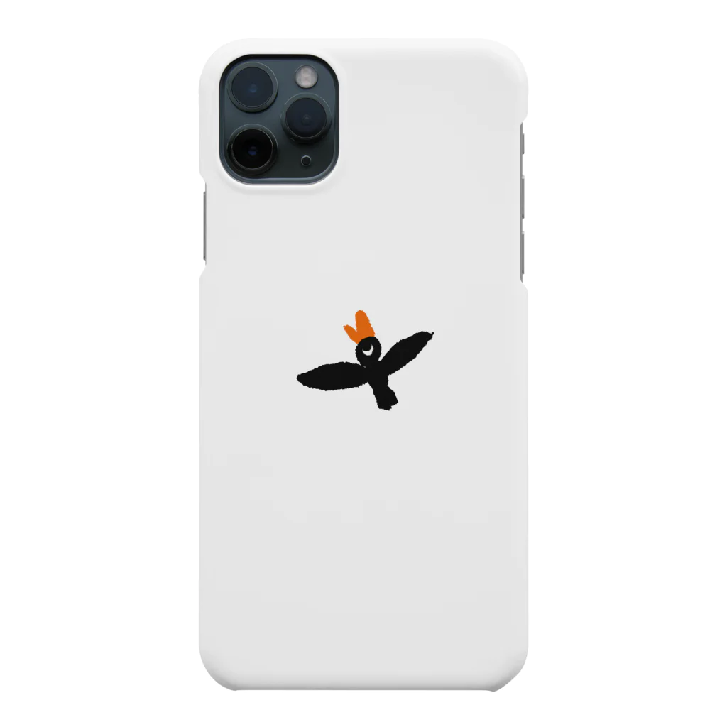 mya-mya=MIYA JUNKO's shop 02のMr. black bird Smartphone Case