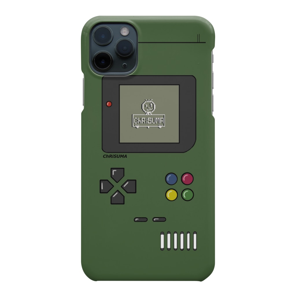 Chrisuma Game Addiction Army Green Chrisumaのスマホケース Iphoneケース 通販 Suzuri スズリ