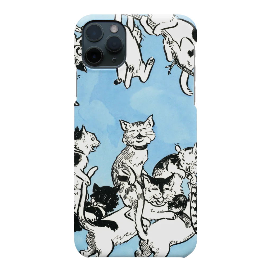 lofi_bearの北澤楽天 ねこのくにの幼稚園(1915) Smartphone Case