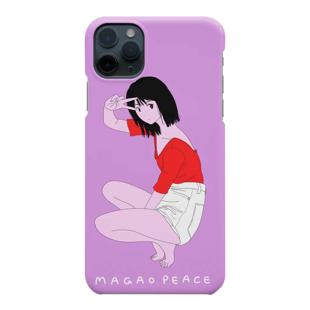 なかののMAGAO PEACE スマホケース