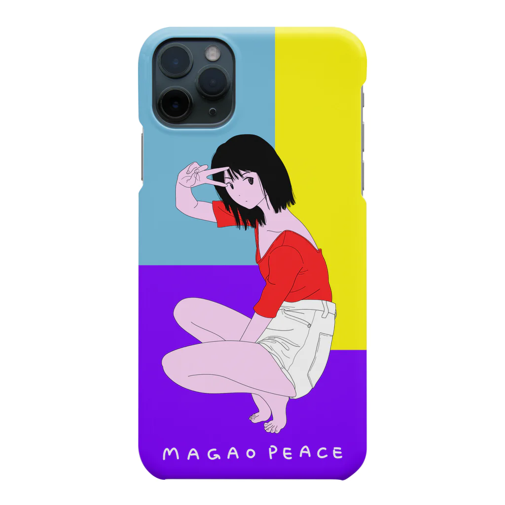 なかののMAGAO PEACE スマホケース