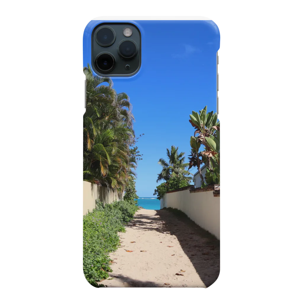 MARUTADESIGNWORKSのROAD TO LANIKAI BEACH スマホケース