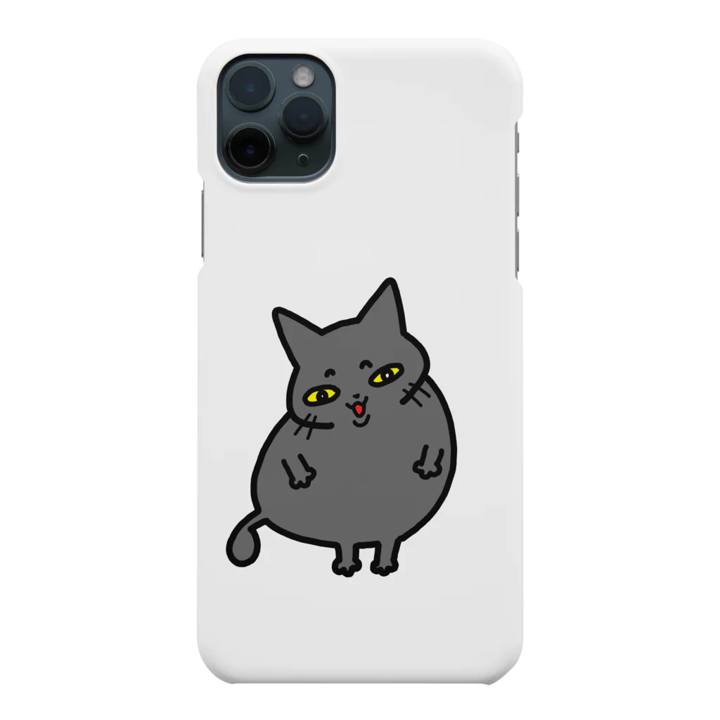 テンちゃん一家の黒猫レイリー Smartphone Case