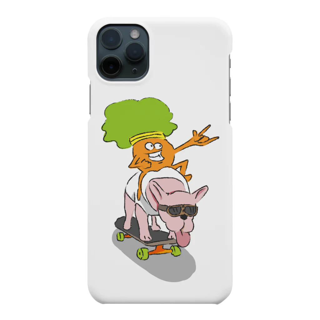 RYOTARO TANAKAのBulldog Skater Smartphone Case