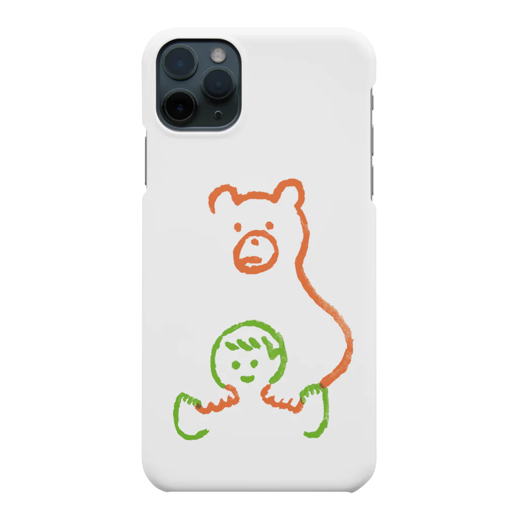 シトウのお店の僕とクマ（カラー） Smartphone Case