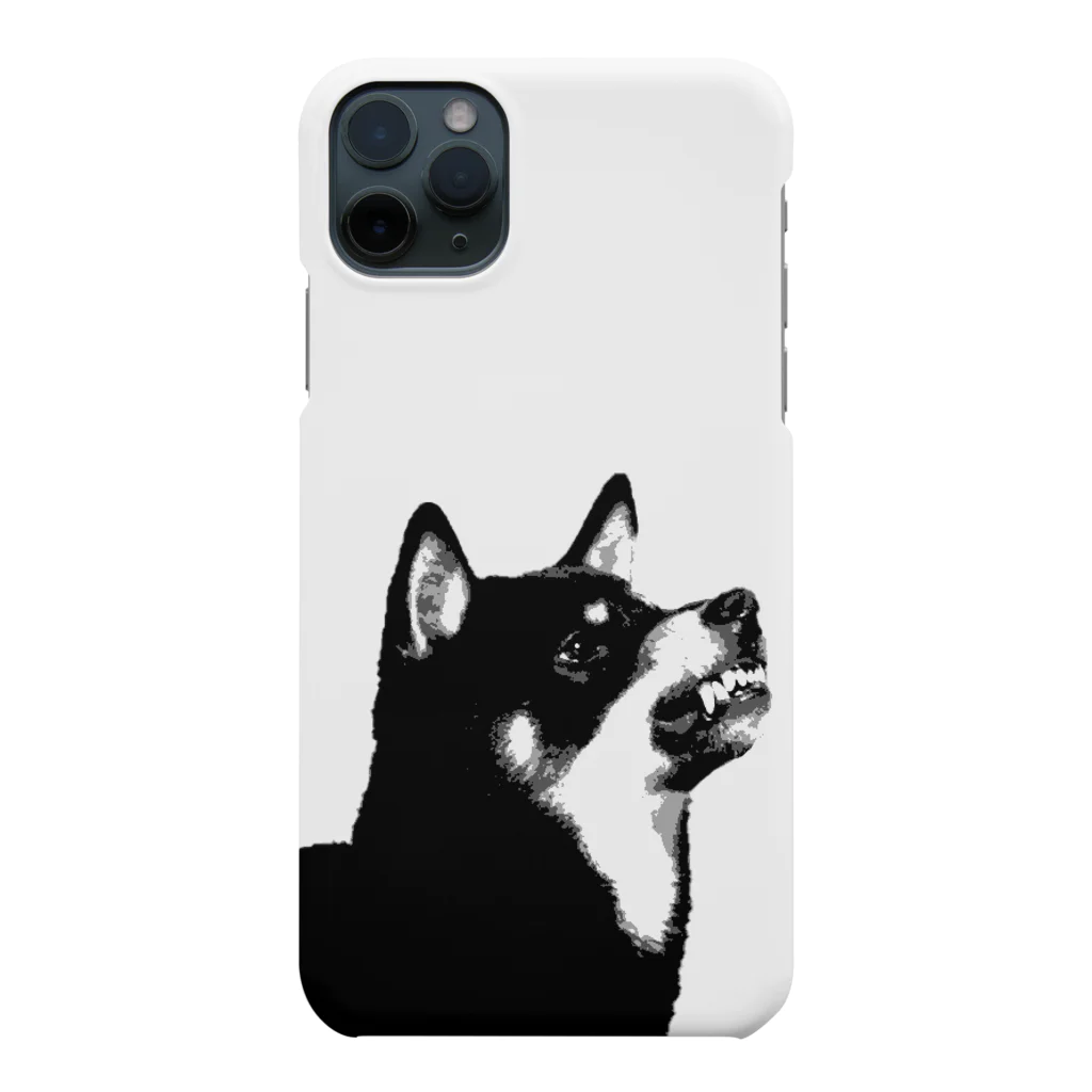 節操のないごった煮のブチギレ柴犬 Smartphone Case