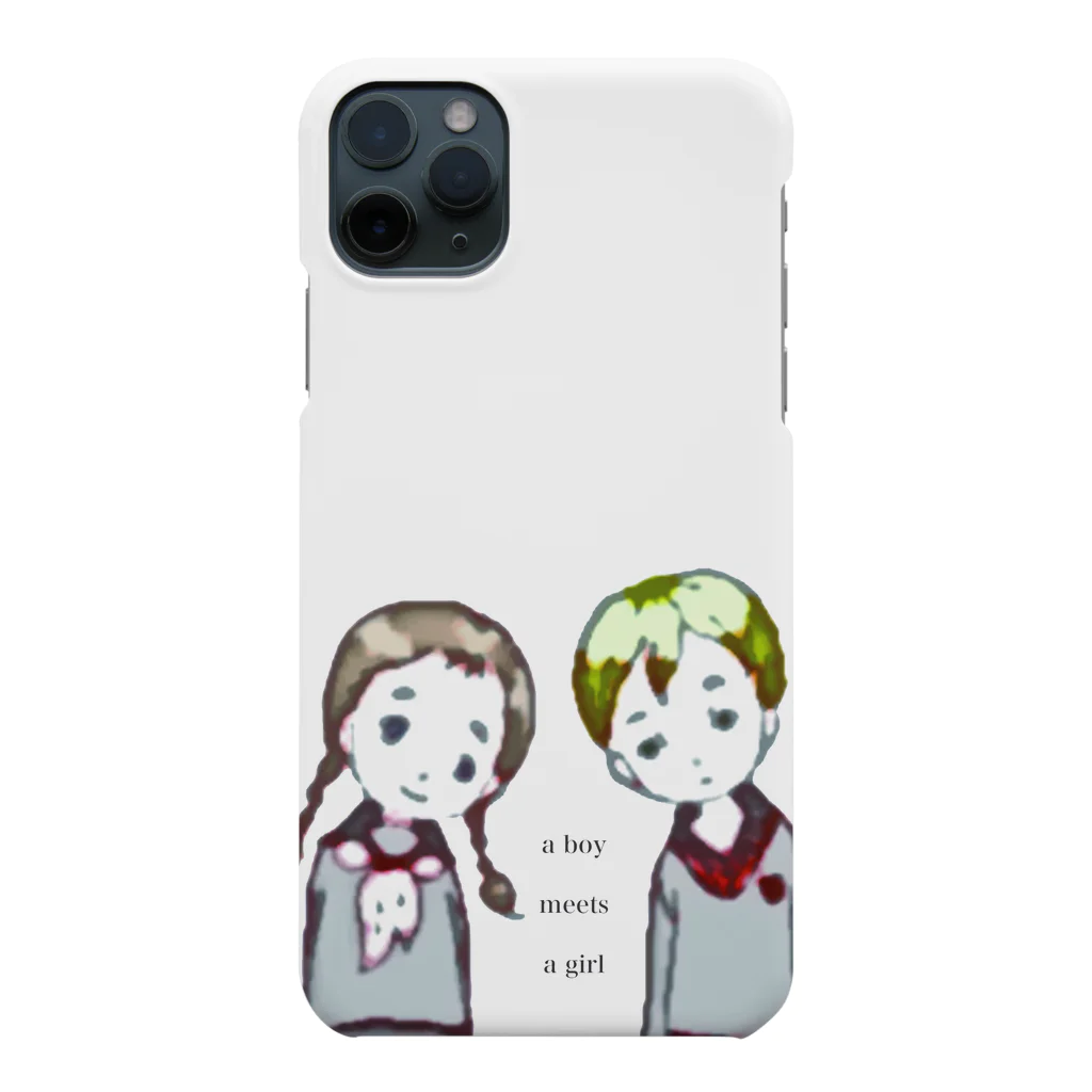 彩erのboy meets girl Smartphone Case