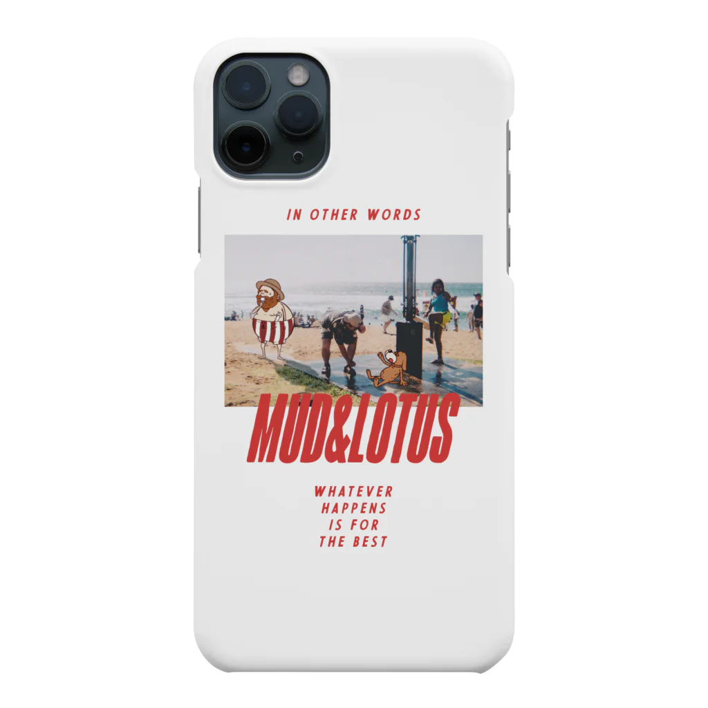 MUD AND LOTUSのBEACH-PHONE CASE Smartphone Case