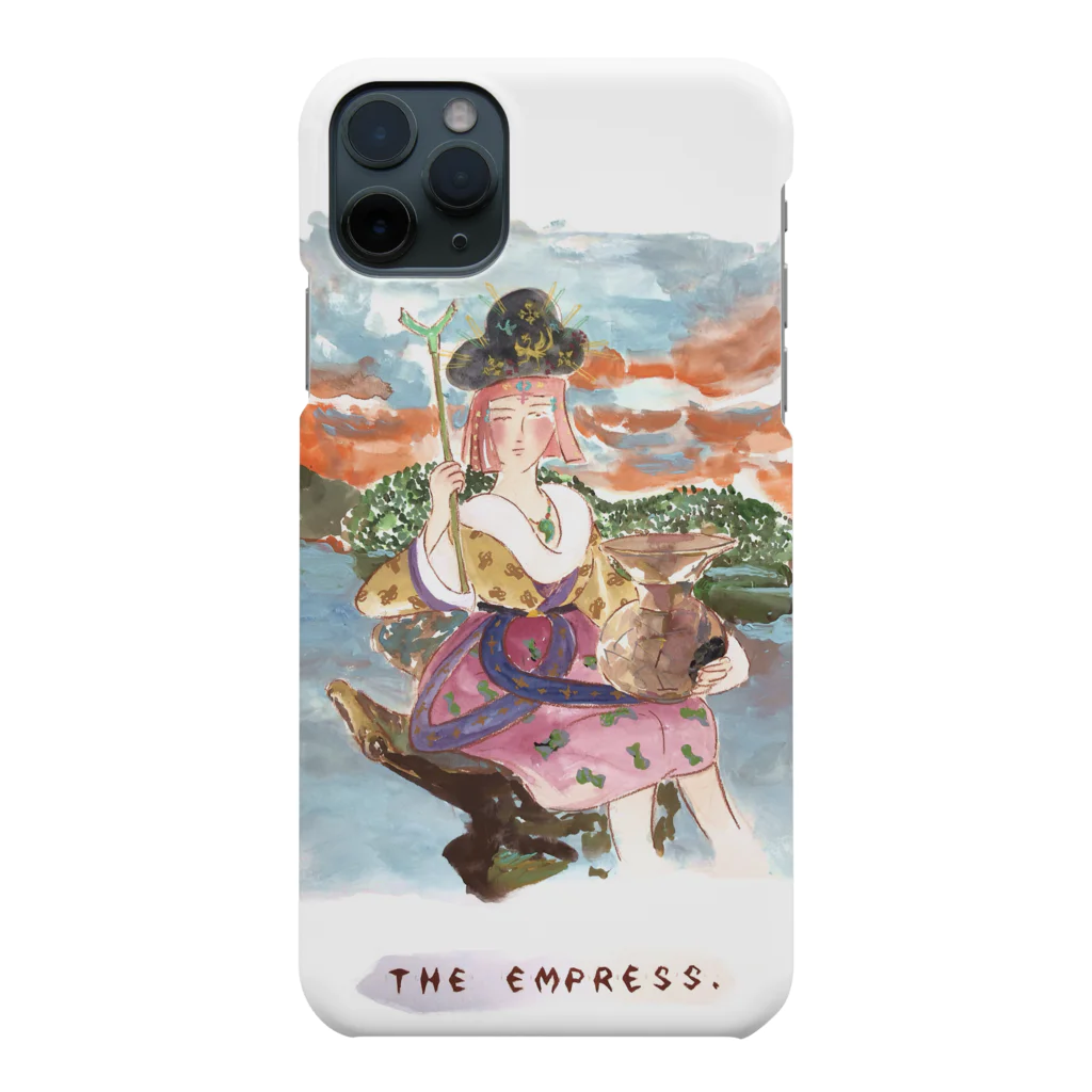 はにわのわの【タロットカード×埴輪】THE EMPRESS/女帝 Smartphone Case