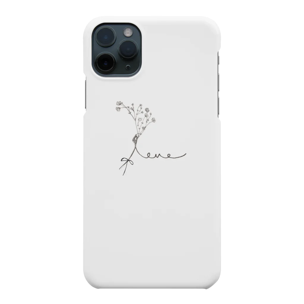 rilybiiのかすみ草 logo Smartphone Case