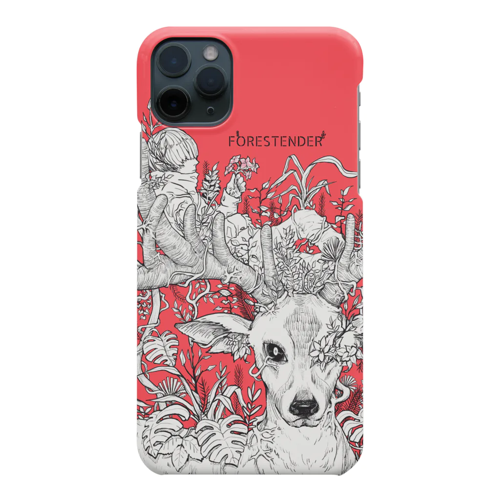 猫吸(nekosui)のFORESTENDER(red) Smartphone Case