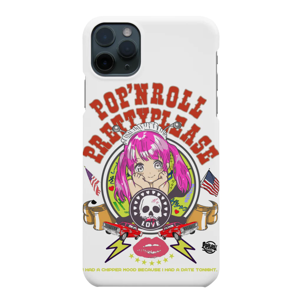 POP'N ROLLのpop'n girl02 Smartphone Case