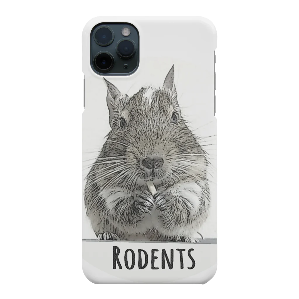 🍎デグーと服と雑貨屋さん🍏のRodents デグー　 Smartphone Case