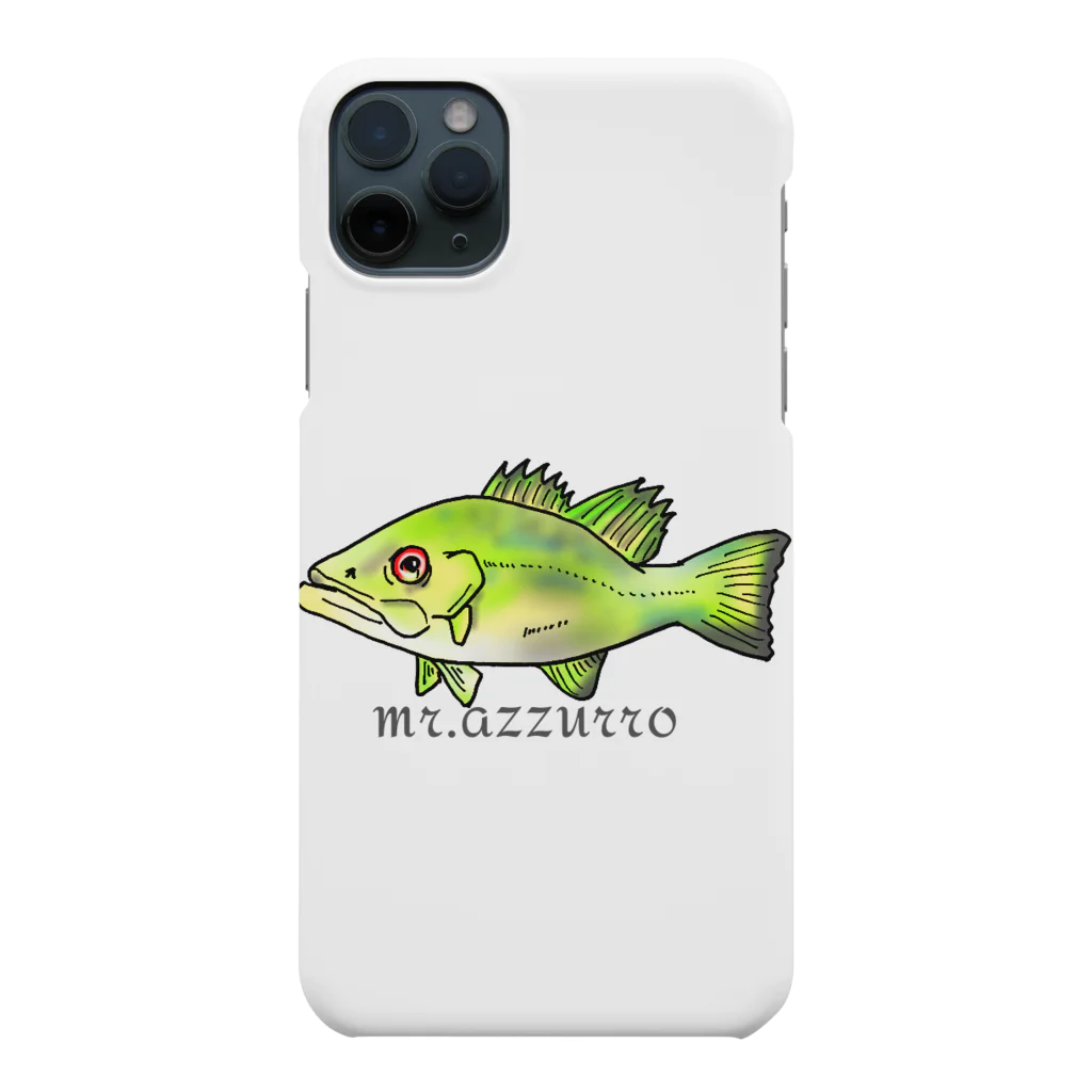 Mr.azzurroのスモールマウスバスくん Smartphone Case