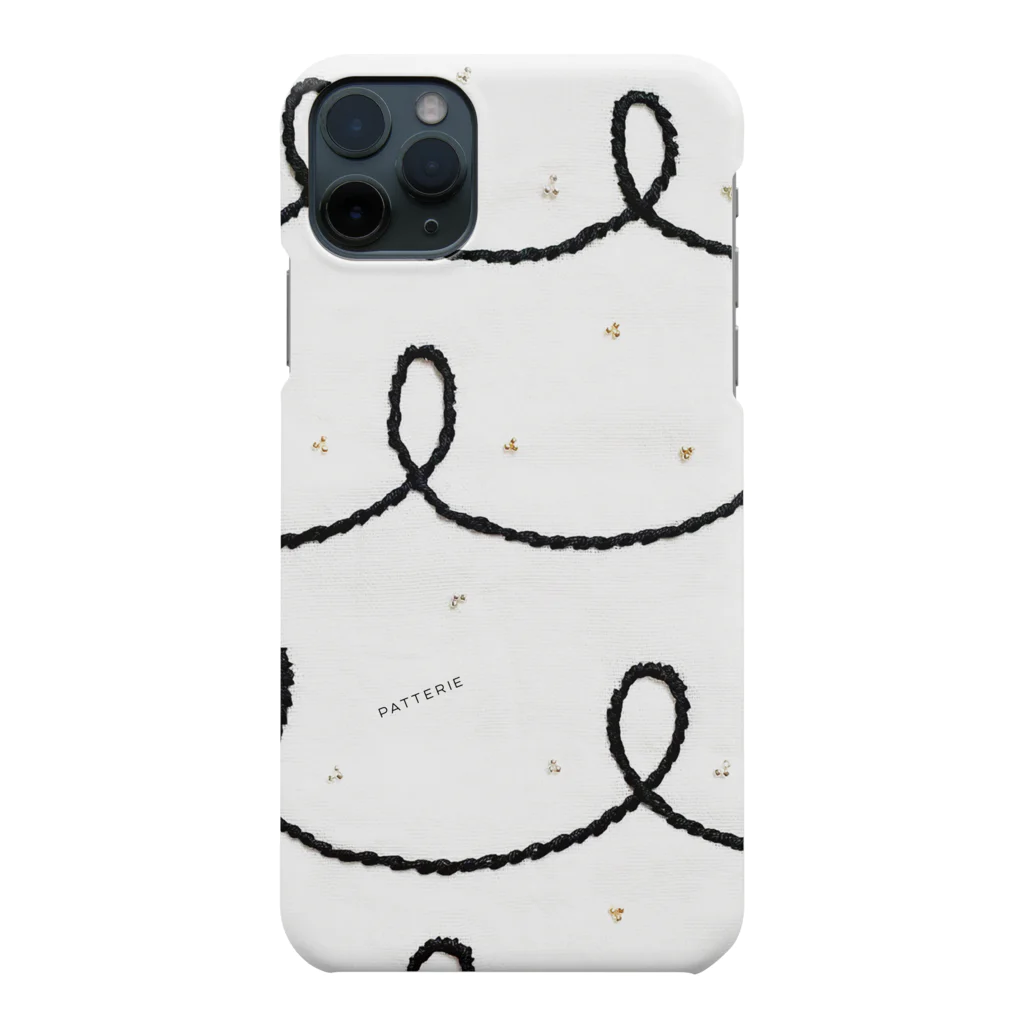 🪡patterie pattern shop🪡のiPhoneケース - kurukuru Smartphone Case