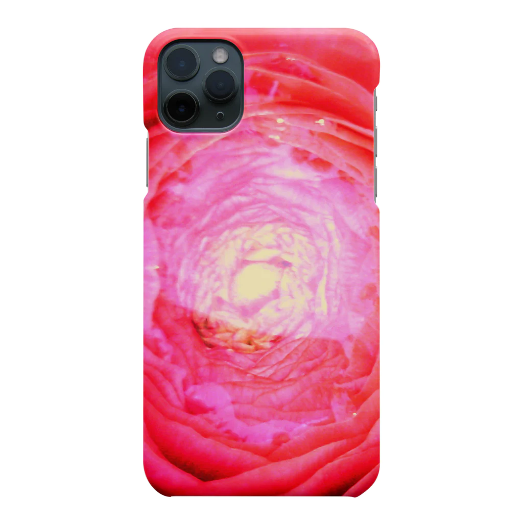 おもちゃカメラの写真世界の赤い花の器02 Smartphone Case