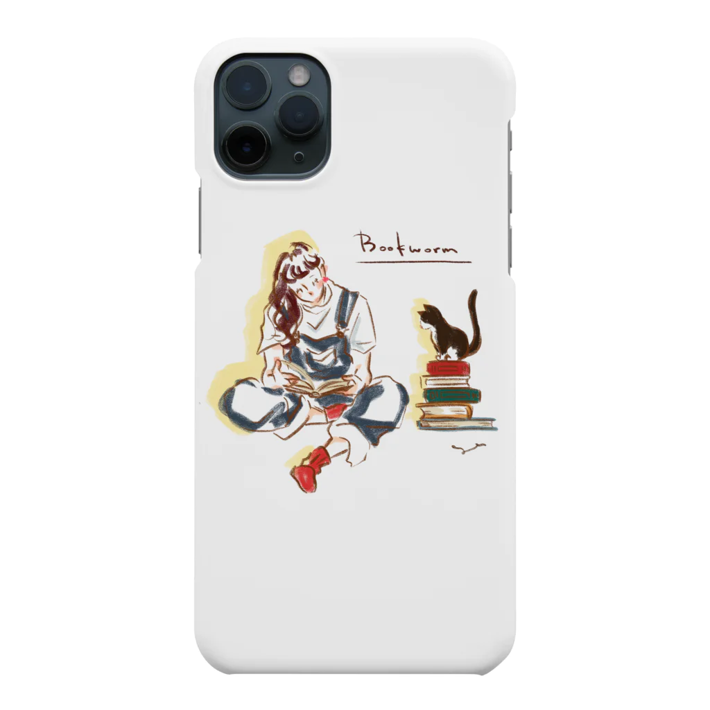 aya_sketch13の本の虫 Smartphone Case