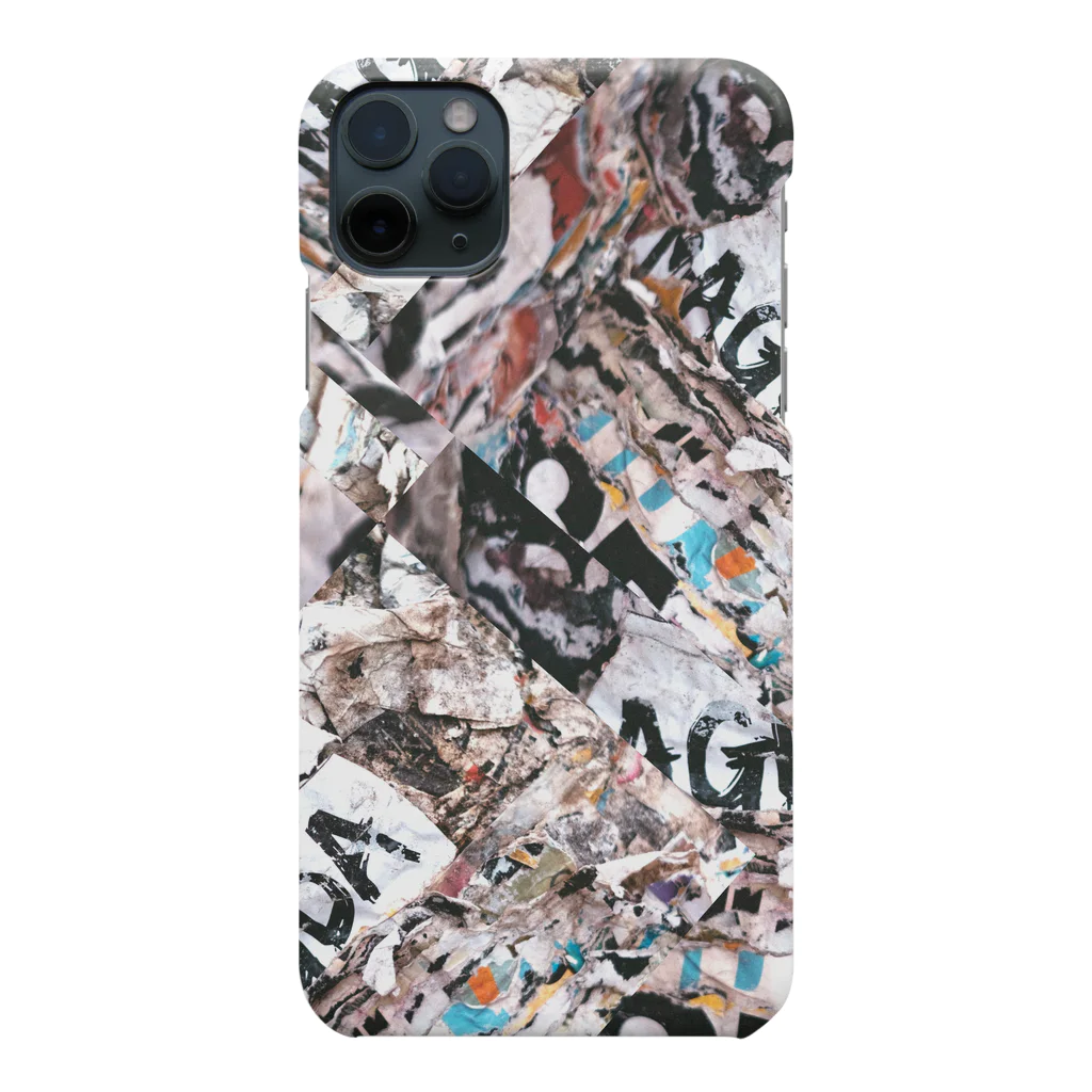 ＳＩＬＶＥＲＷＯＬＦＭＥＮmixculturedesinの2018-19NEW「スクラップ」 Smartphone Case