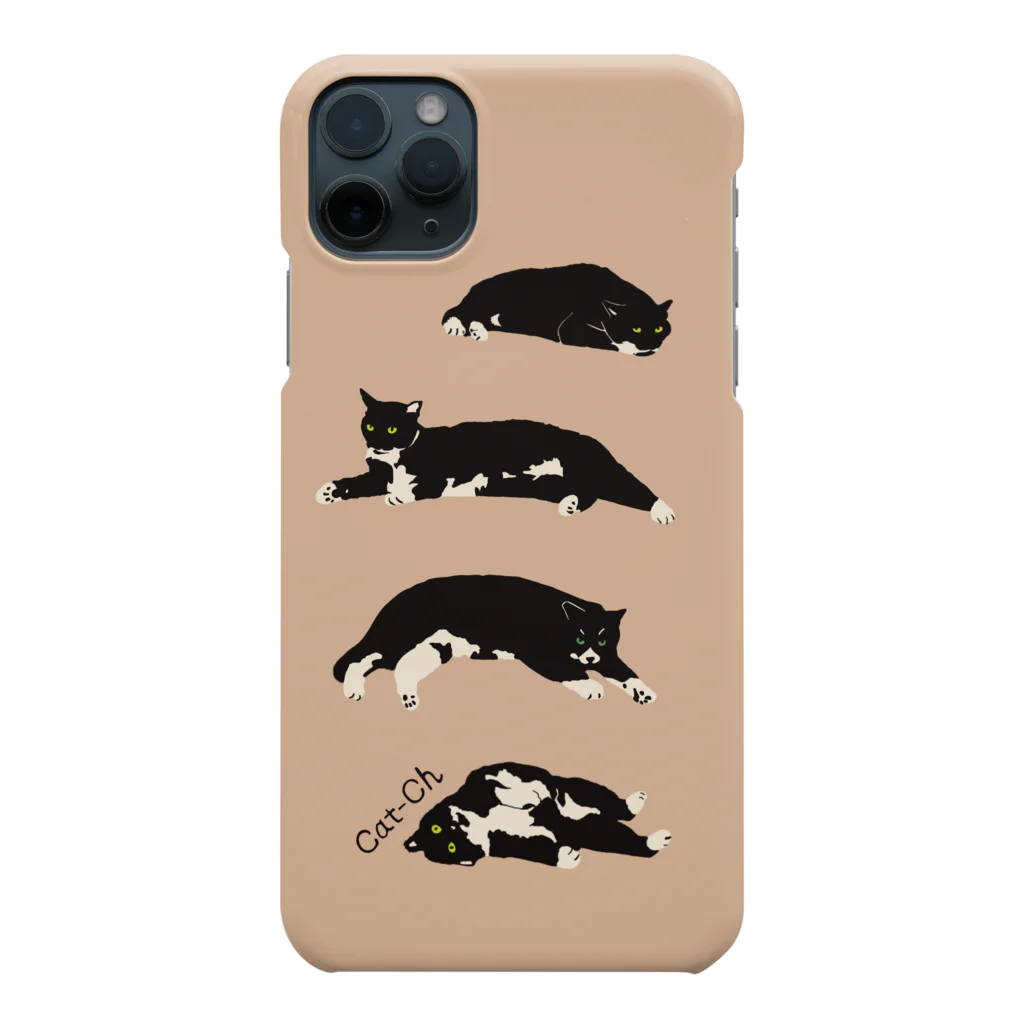 京大ねこサークルCat-Chのスマホケース（そっくす・ぱんすか） Smartphone Case