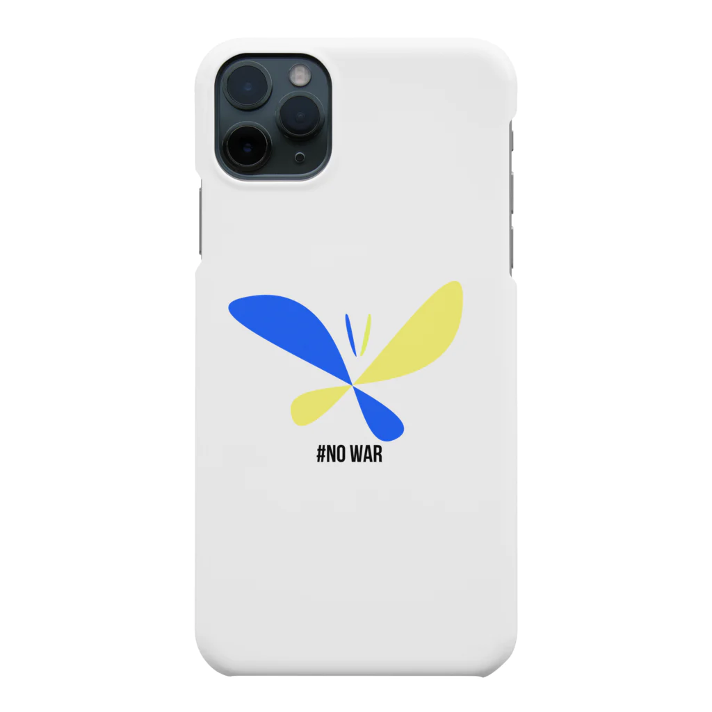 Scintillの#NO WAR butterfly スマホケース