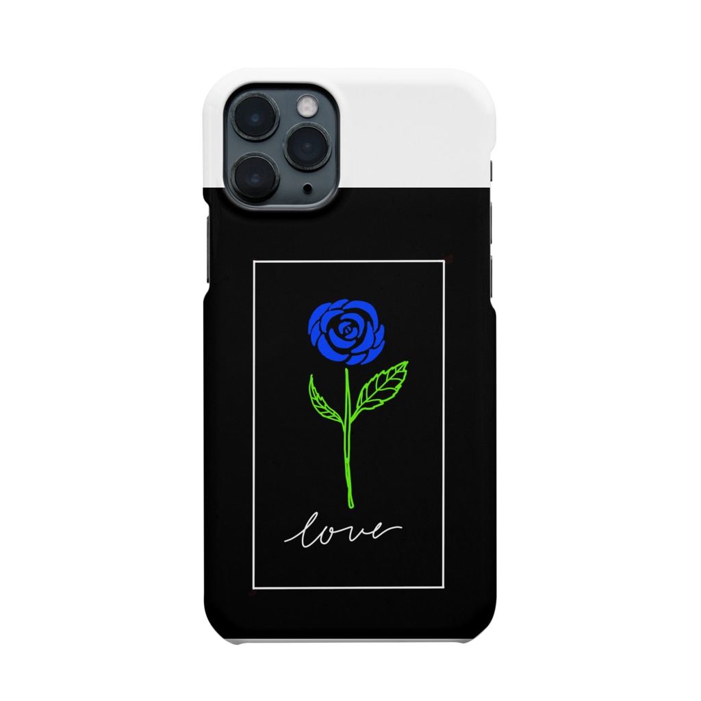 Rock Style Hero OriginのBlue Rose Smartphone Case