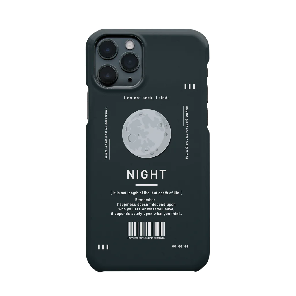 TANA_DESIGN_HONPOの夜にどうしても考え込んじゃう人の為のiPhoneケース スマホケース