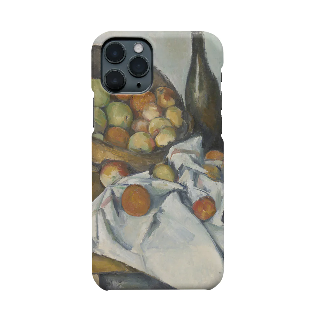 SONOTENI-ARTの017-005　ポール・セザンヌ　『りんごの籠』　スマホケース　表側面印刷　iPhone 11Pro専用デザイン　SC1 iPhone Smartphone Case