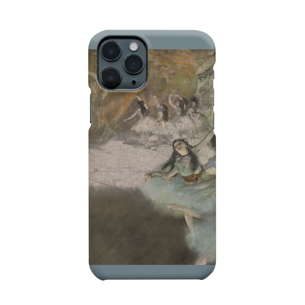 SONOTENI-ARTの007-008　エドガー・ドガ　『On the Stage』　スマホケース　表側面印刷　iPhone 11Pro専用デザイン　SC1 iPhone Smartphone Case