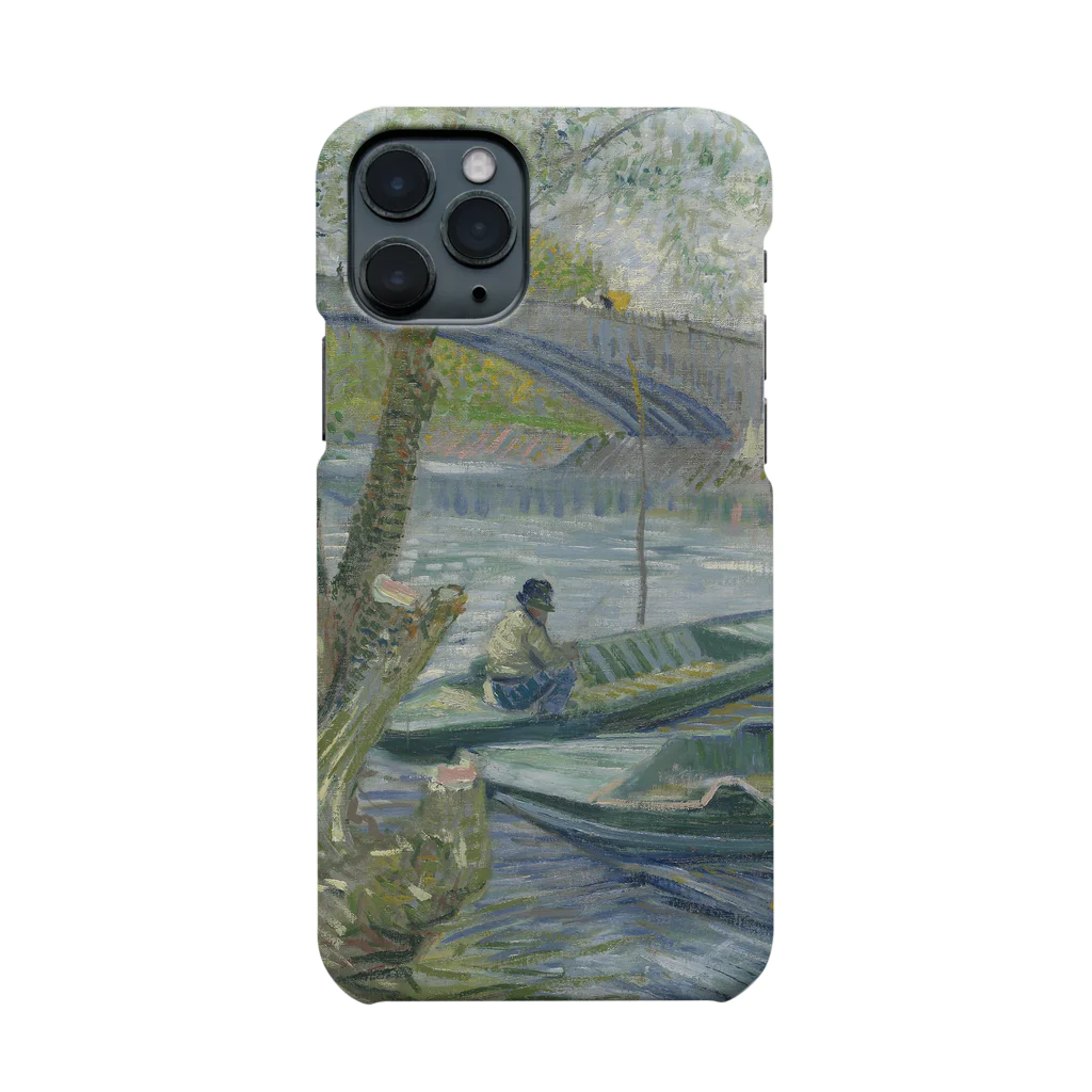 SONOTENI-ARTの005-010　ゴッホ　『春の釣り』　スマホケース　表側面印刷　iPhone 11Pro専用デザイン　SC1 スマホケース