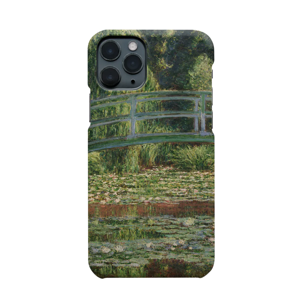 SONOTENI-ARTの004-014　クロード・モネ　『ジヴェルニーの日本の橋と睡蓮の池』　スマホケース　表側面印刷　iPhone 11Pro専用デザイン　SC1 スマホケース
