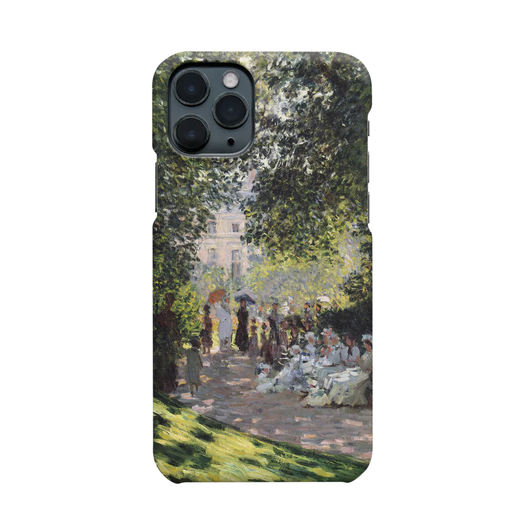 SONOTENI-ARTの004-015　クロード・モネ　『モンソー公園』　スマホケース　表側面印刷　iPhone 11Pro専用デザイン　SC1 スマホケース