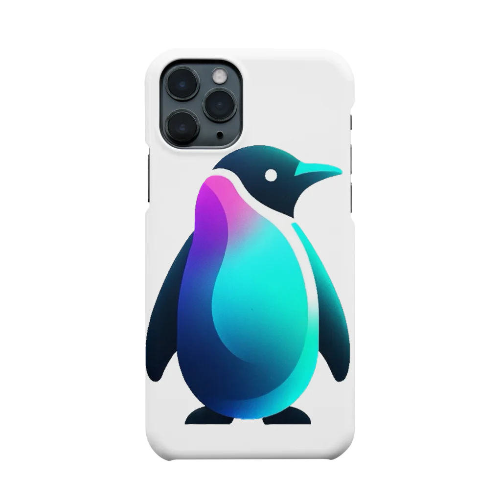 一人親方55歳FIREのスタイリッシュペンギン Smartphone Case