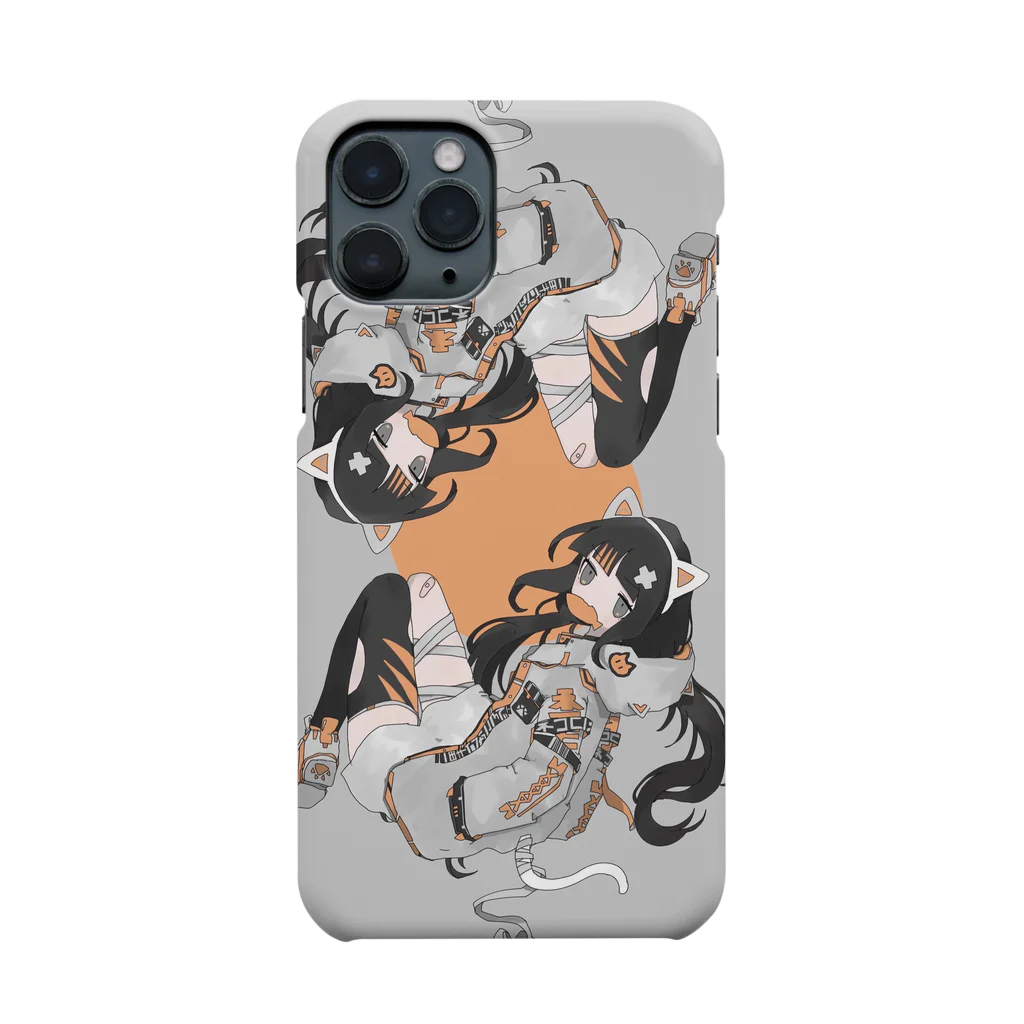 ぬくぬくにぎりめしのねこがーる Smartphone Case