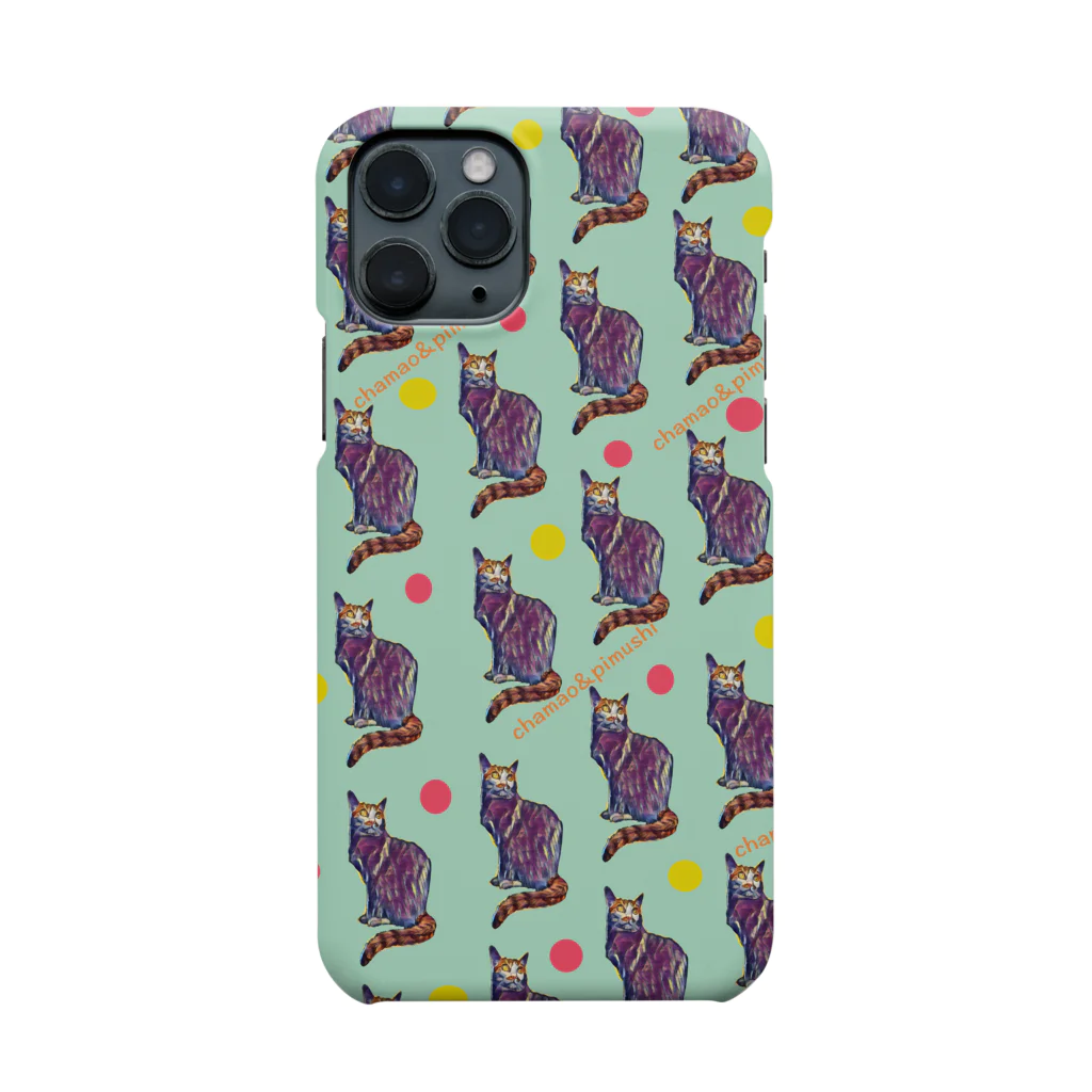 chamao&pimushiの【ねこ】ねこ好きさんへ　No.2 Smartphone Case