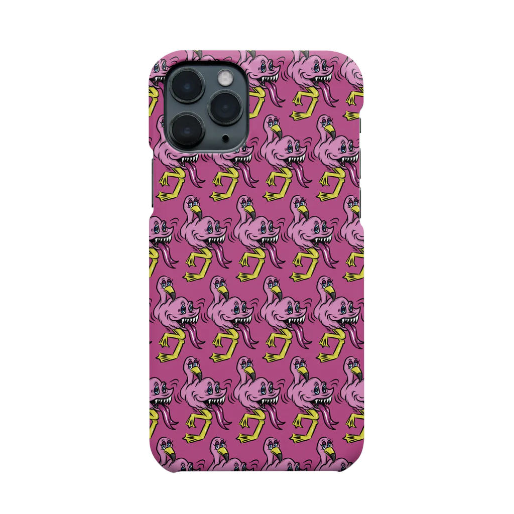 【KING&QUEEN】♡ハニー画伯のWONDER ROOM♡のフラミンゴブリンさん🦩(ランダムver.) Smartphone Case