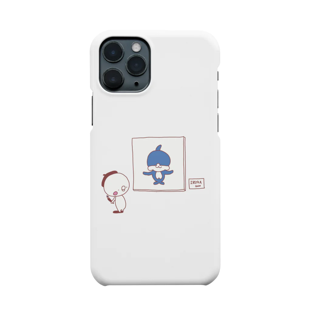 ナオモのぷに画伯　イルカ Smartphone Case