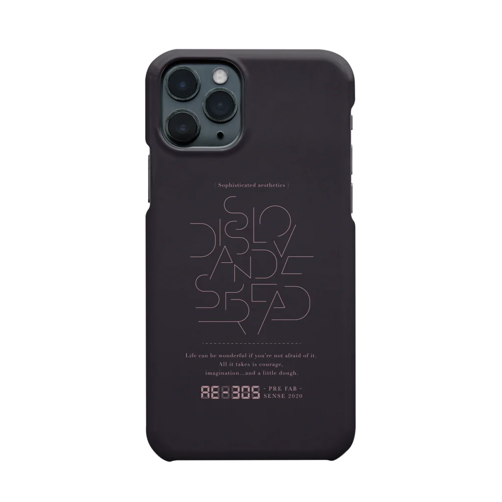 ぷれふぁぶのPREFAB-305 / Iphone Case - Classic Purple Smartphone Case