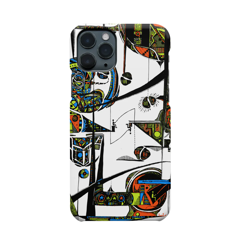 Jun1works(ジュンイチワークス)のupside down 逆さま Smartphone Case