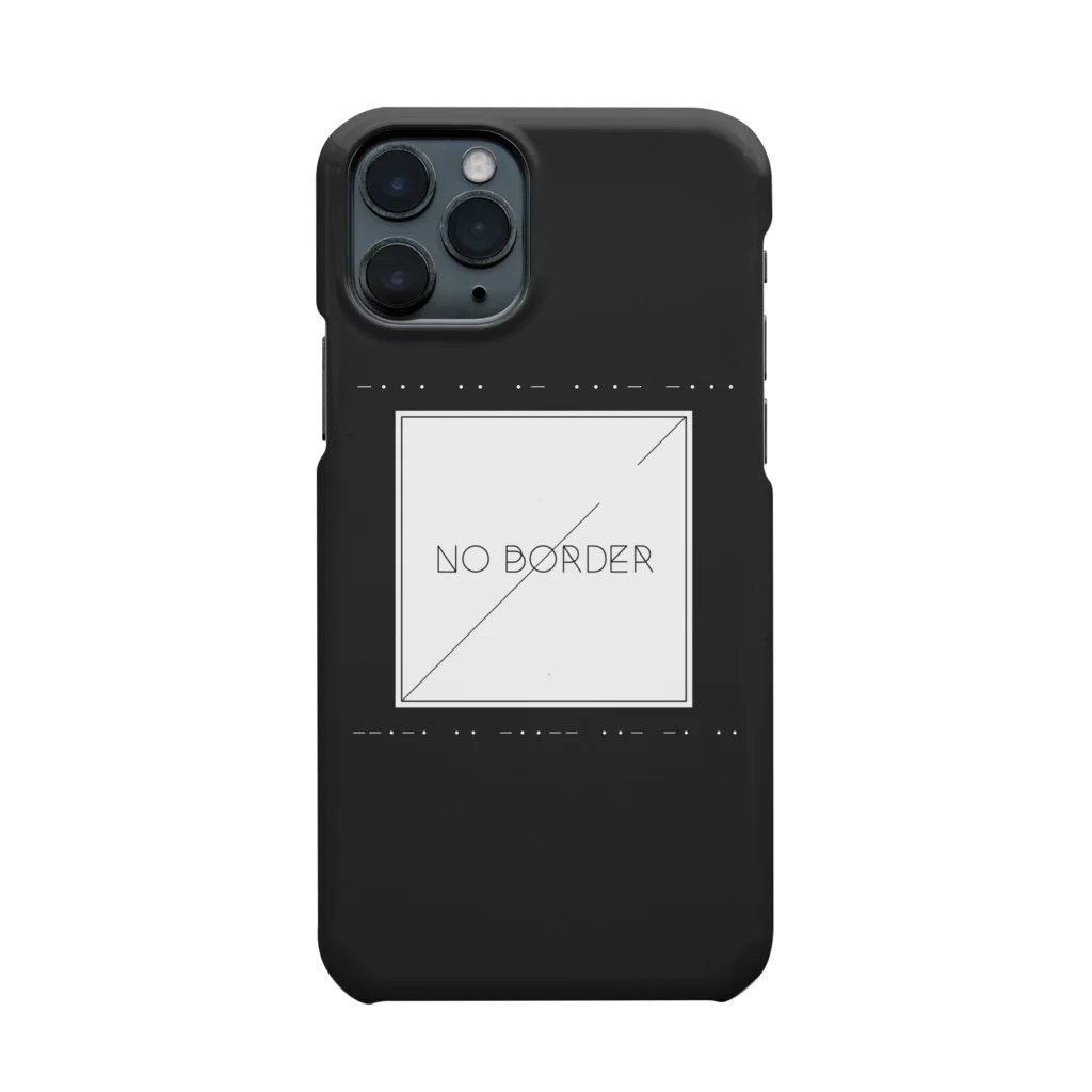 No borderのロゴスマホケース Smartphone Case