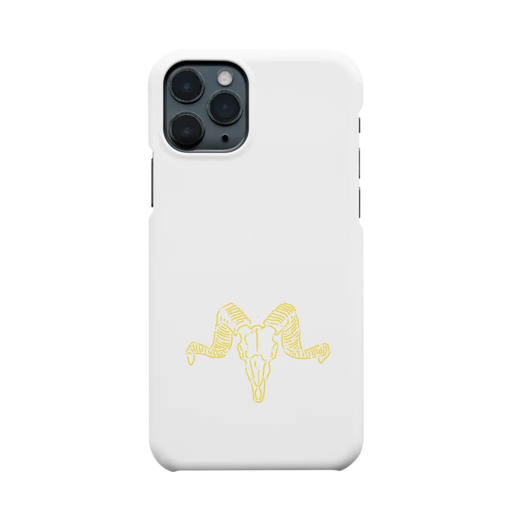 www.HYPE OUTのネオンゴート・スカルフォンケース Smartphone Case