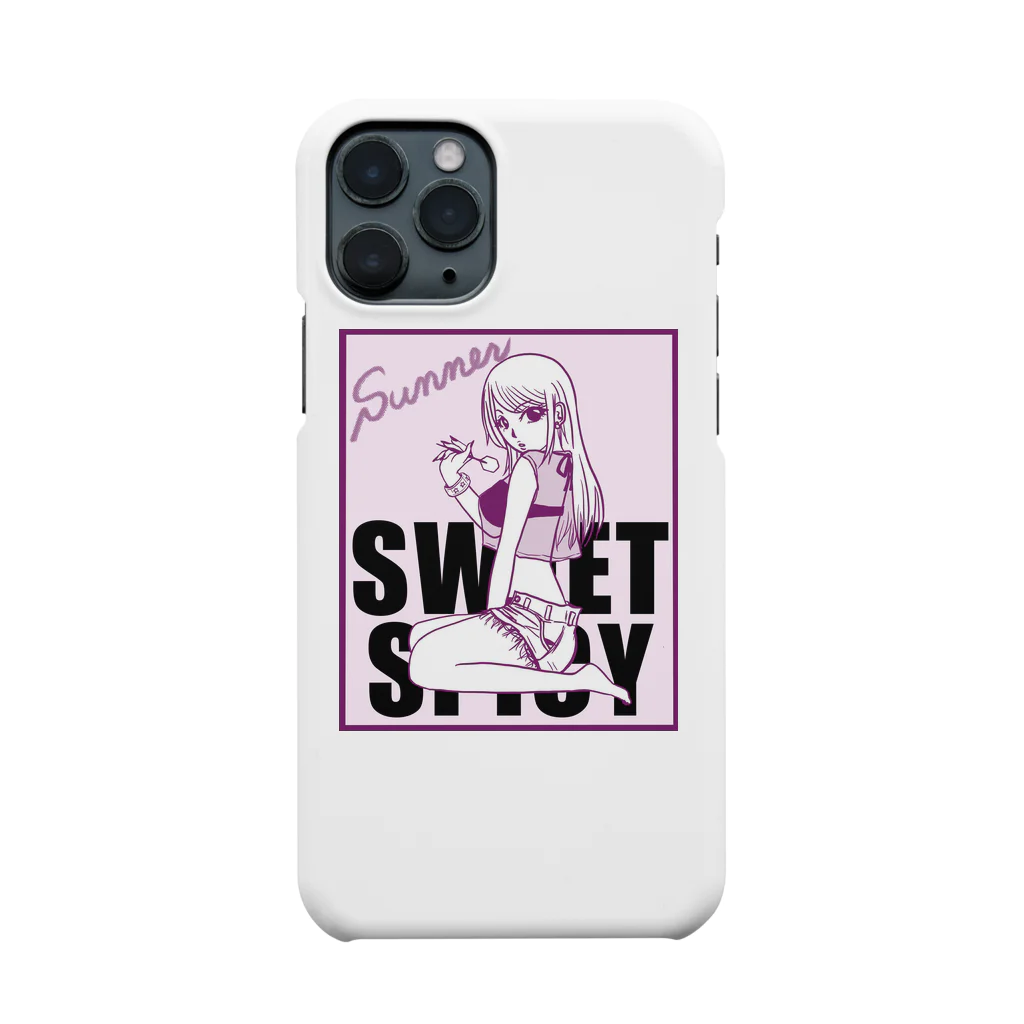 SWEET＆SPICY 【 すいすぱ 】ダーツのSummer ダーツガール🎯 Smartphone Case