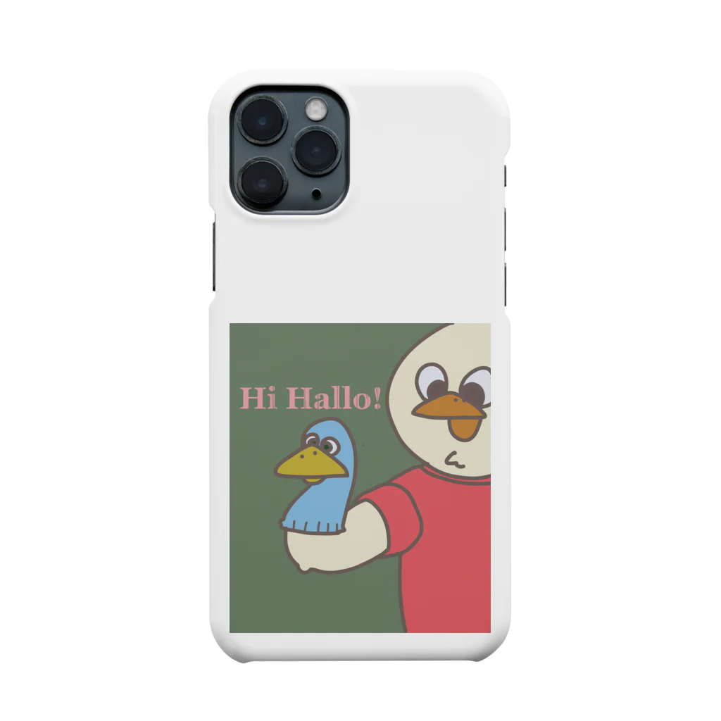 🐯タイガー🐯のこんにちは鳥 Smartphone Case