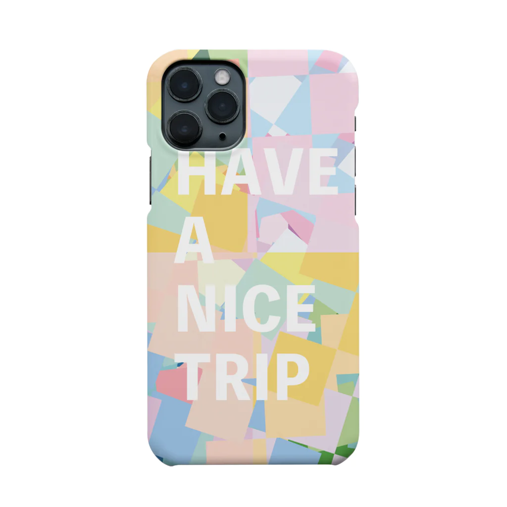 旅々PHOTOのカラフル「良い旅を！」 Smartphone Case