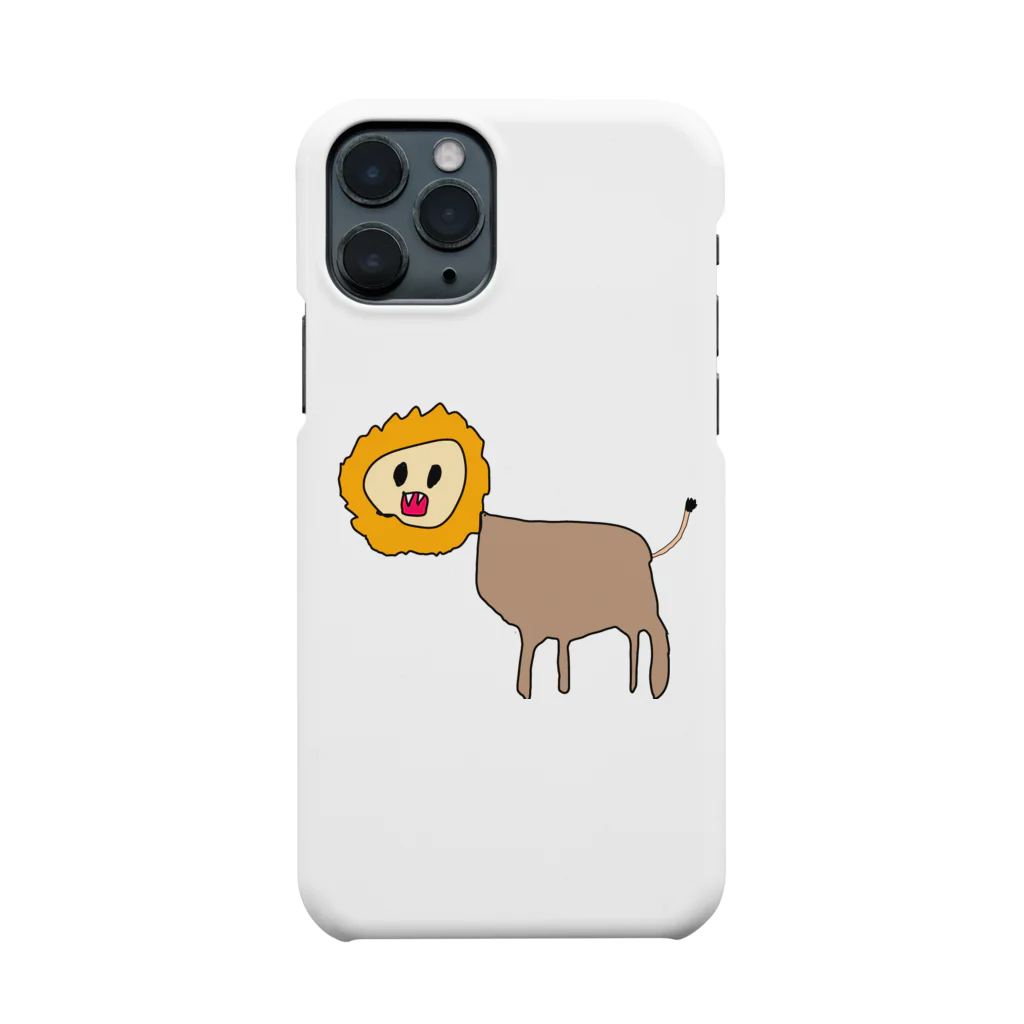 あいうえおすのおす画伯のらいおん Smartphone Case