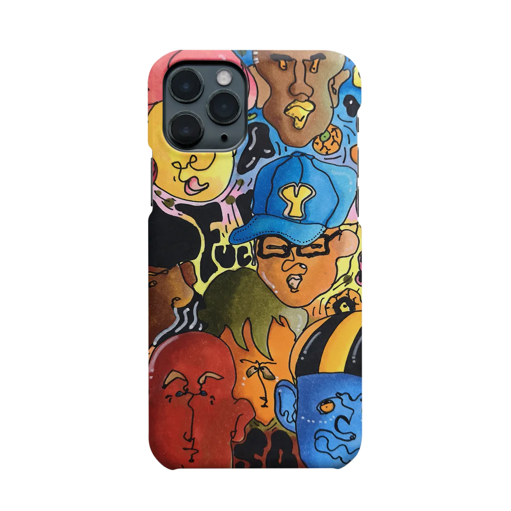 ここぐらふのFace Smartphone Case