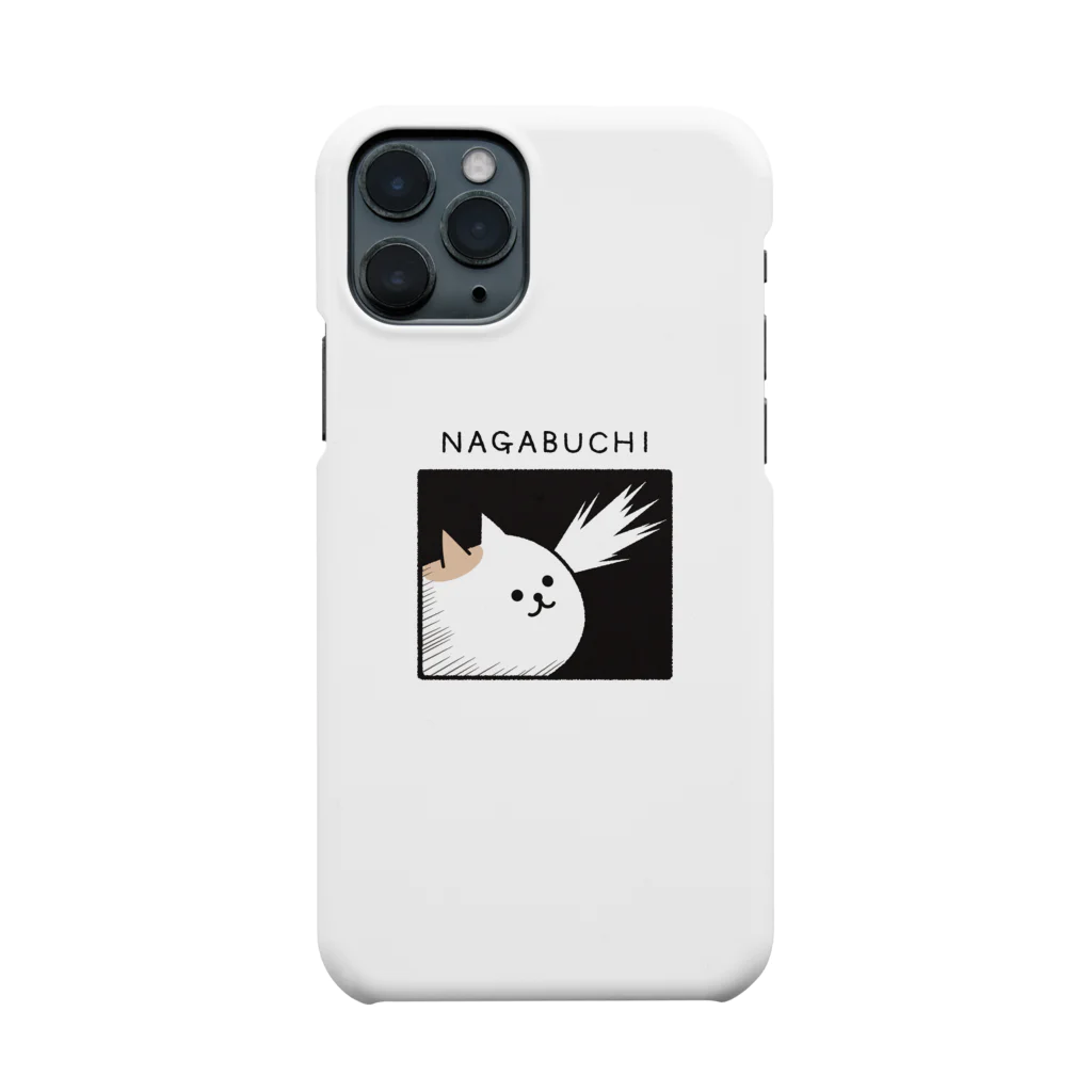 DECORの寸胴猫 ながぶち　気づきver. スマホケース