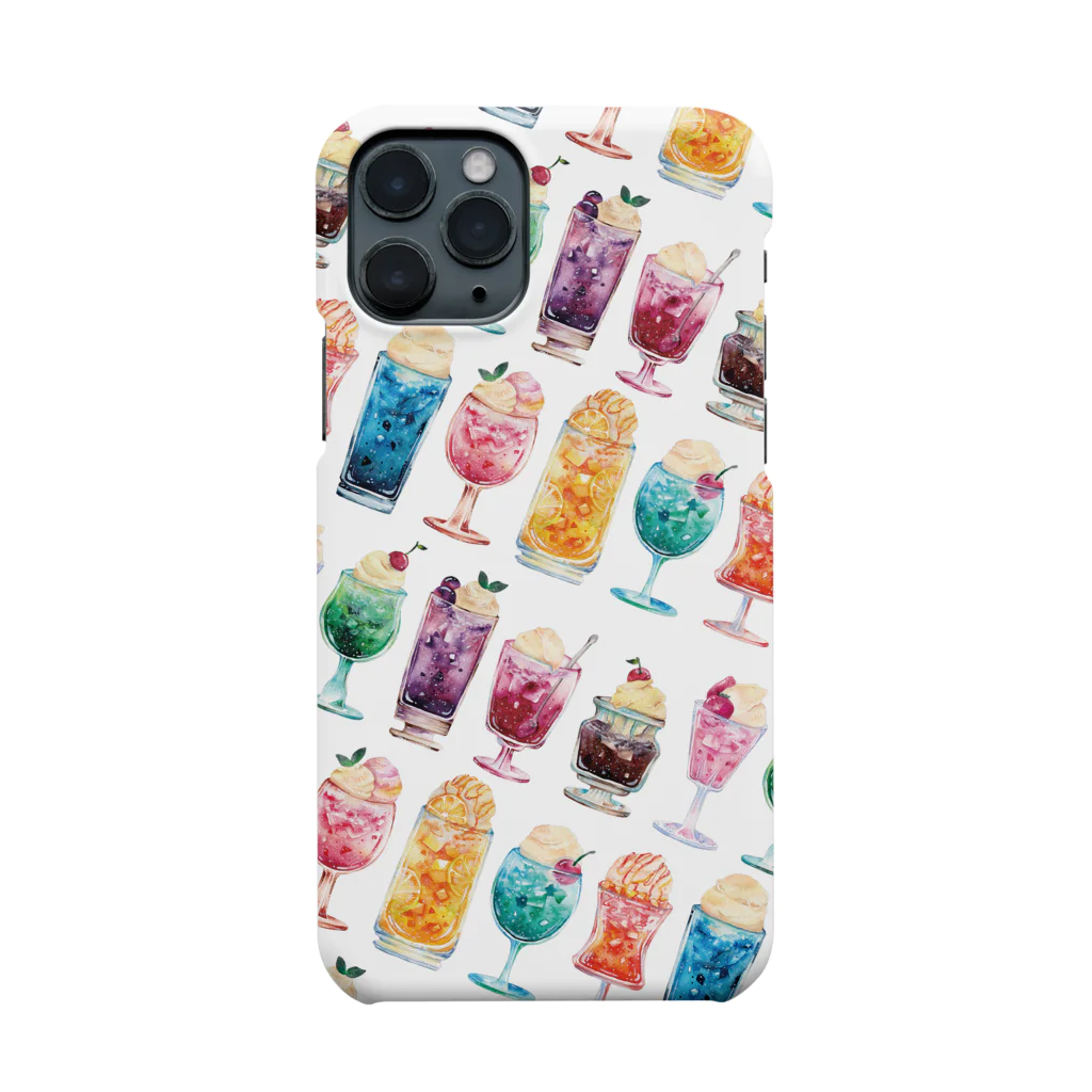 & colorsのアイスフロート   Smartphone Case