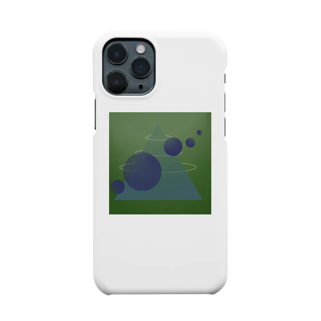 Sho Earのfavo iPhone case [green×white] スマホケース